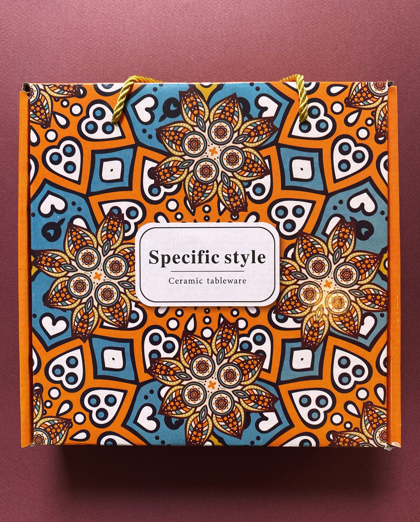 מארז 4 נרות מרווה ופרחים