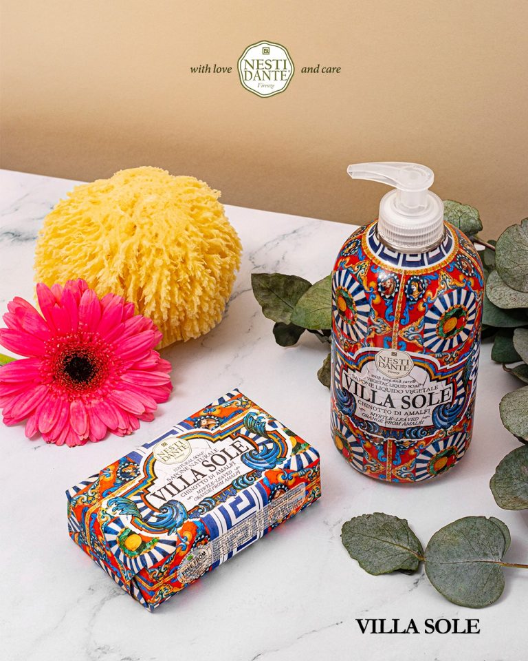 סבון רחצה נוזלי תפוז ועלי הדס מהאמלפי