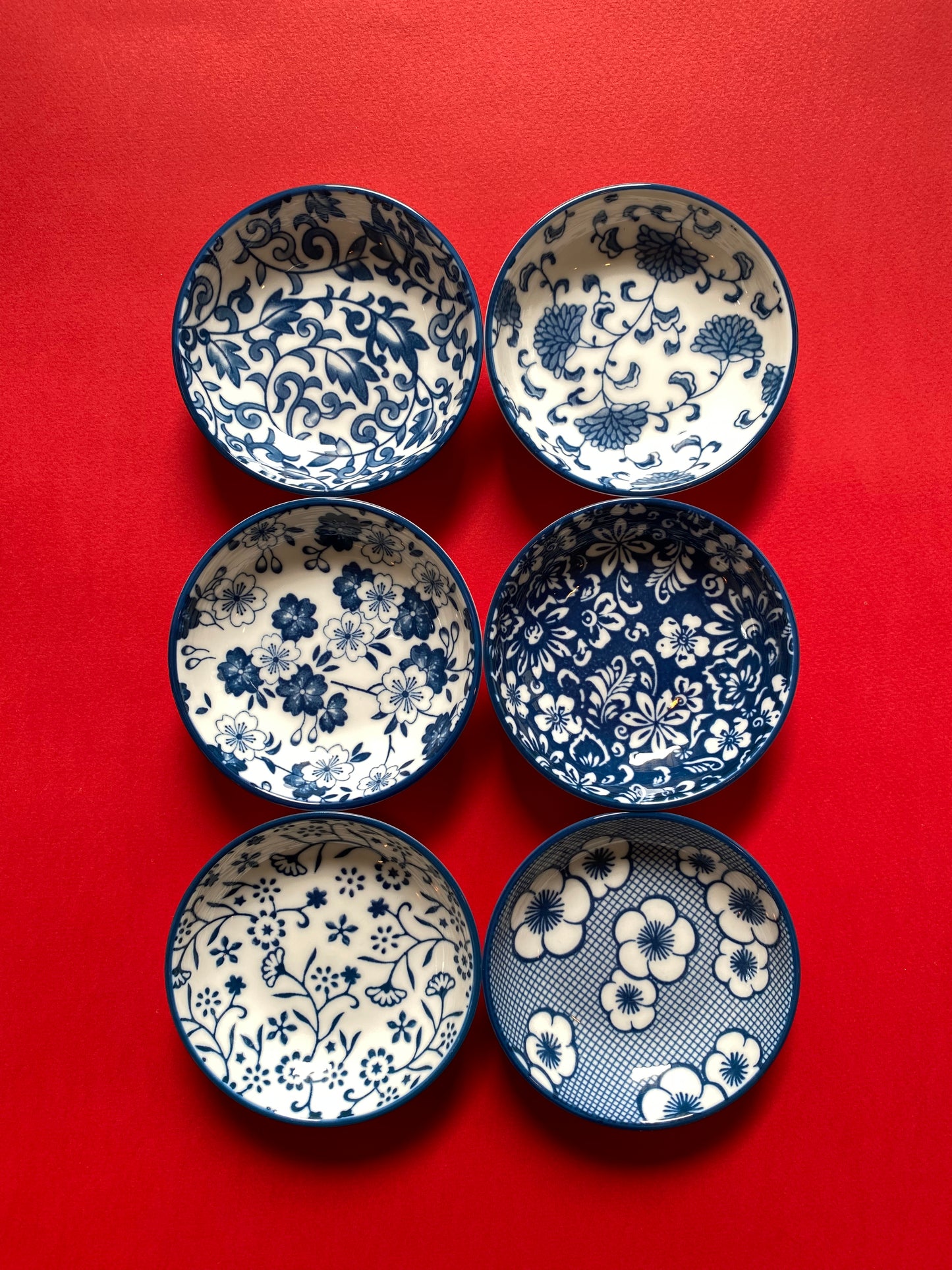 סט של 6 קעריות לטבילת רטבים