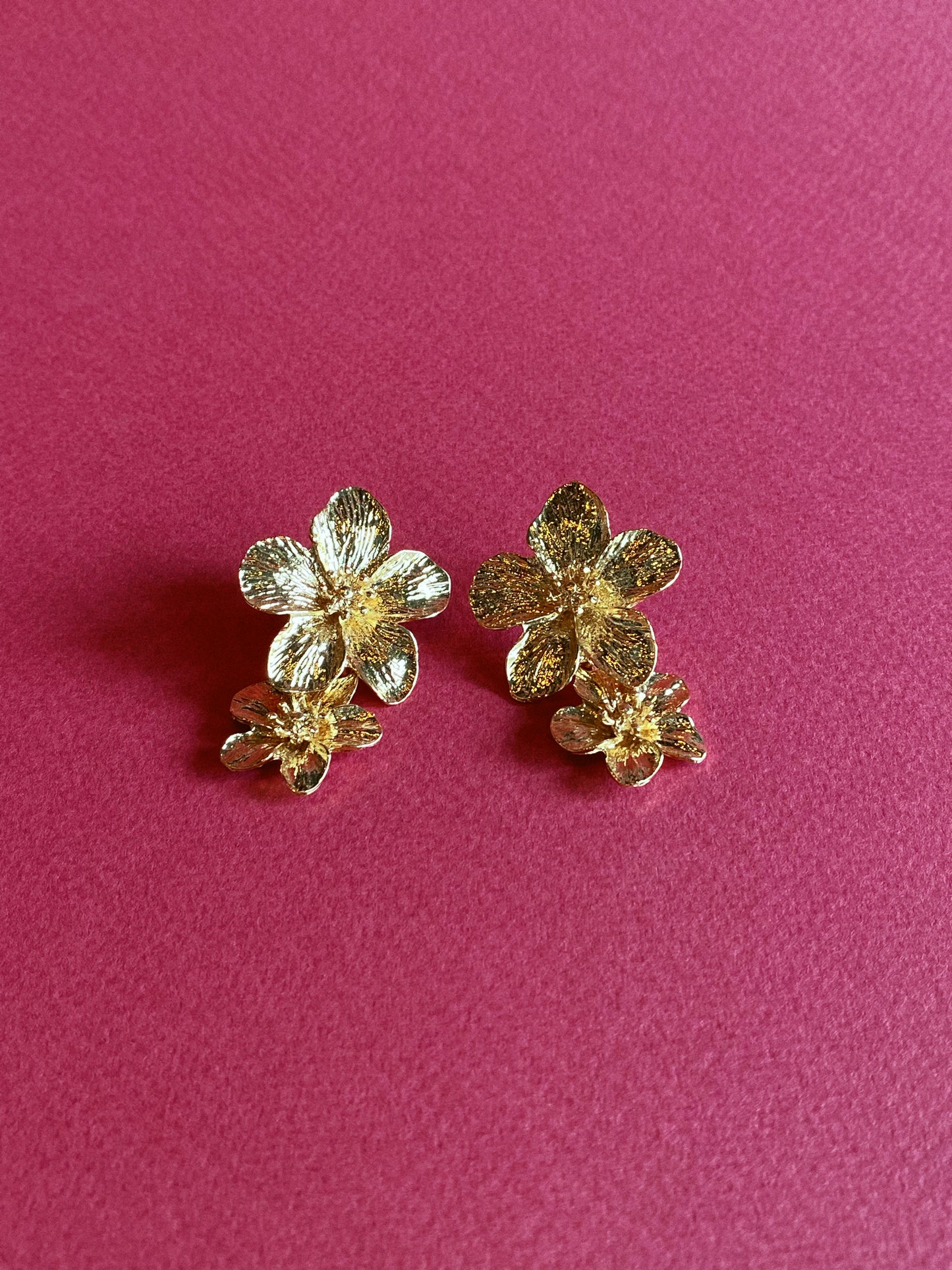 עגילי פרחים