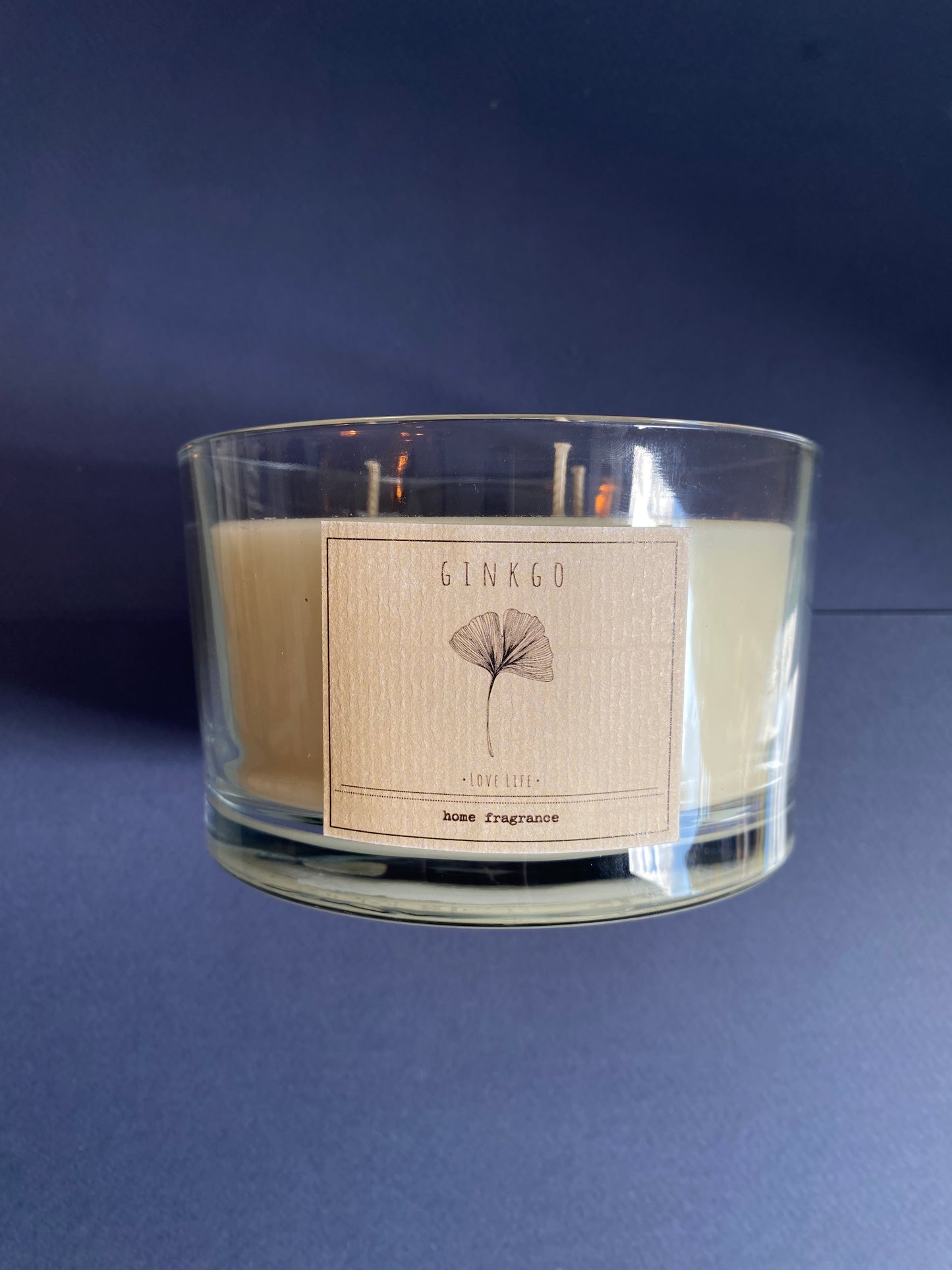 נר ריחני 3 פתילים WHITE LOTUS