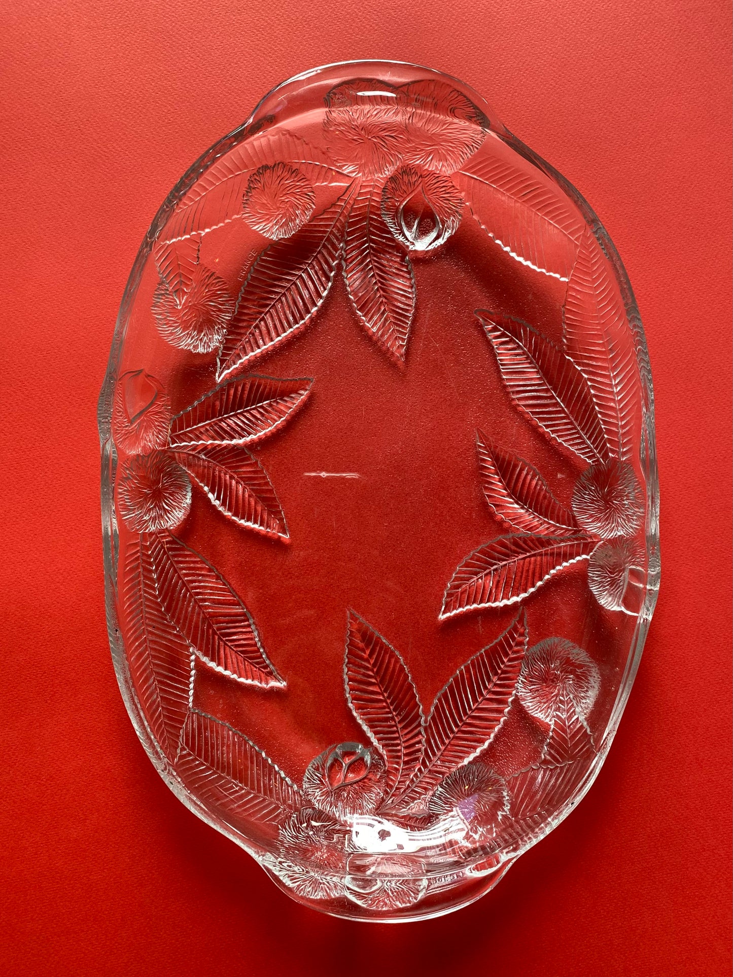 כלי הגשה פרחוני מצרפת